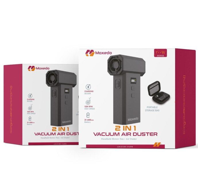 Vacuum air duster 2 in 1